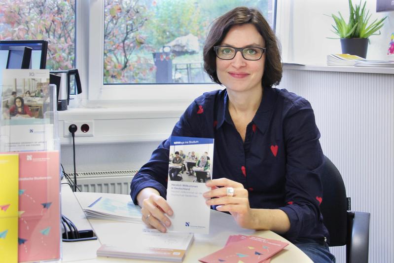 Nicole Blankenhagel, Flüchtlingskoordinatorin der Hochschule Niederrhein