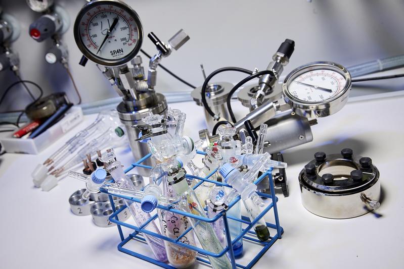 Verschiedene Katalysatoren zu Testung im Labor