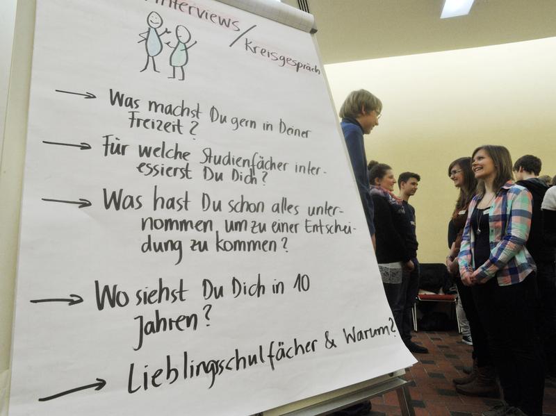 Fragen zum Leben nach dem Abitur beantwortet ein Studienorientierungsworkshop am 7. Februar an der Universität Jena.