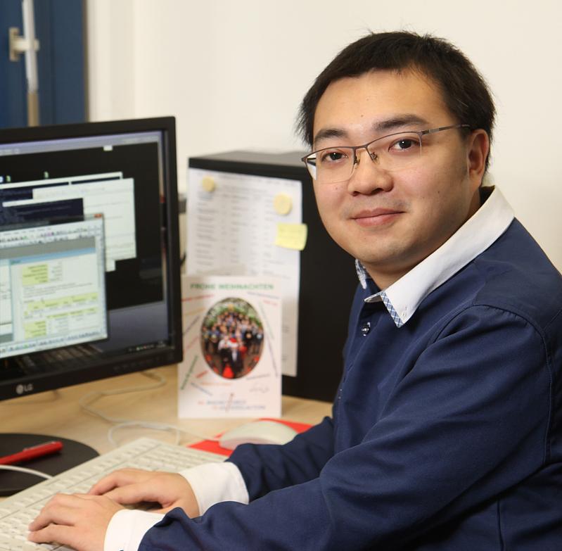 Lead author Qi Wang