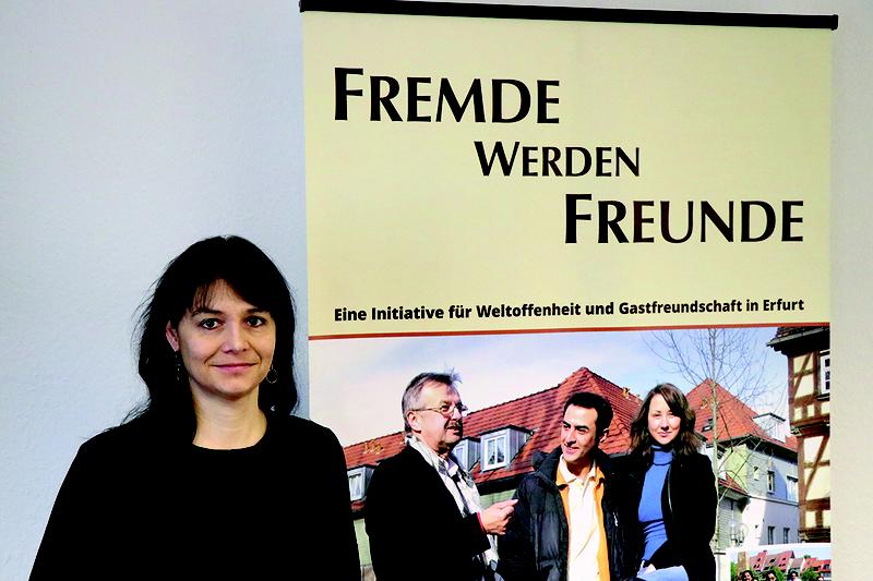 Dana Kittel ist die neue Projektkoordinatorin von „Fremde werden Freunde“.