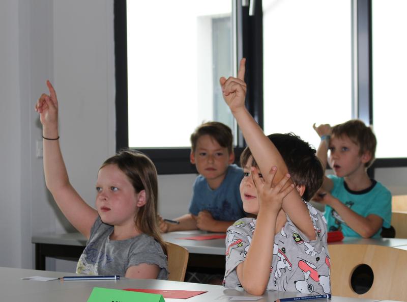 Jungstudierende im KinderCollege der DHBW Karlsruhe