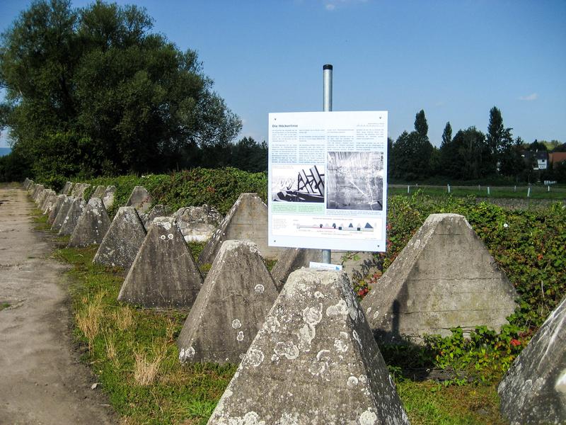 Höckerlinie bei Steinfeld.