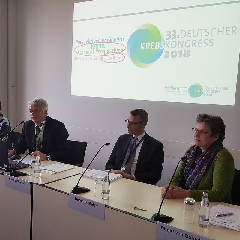 Pressekonferenz "Palliative Versorung u. onkologische Pflege beim Deutschen Krebskongress