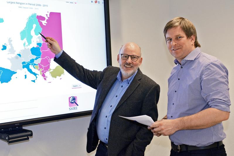 Antonius Liedhegener and Anastas Odermatt look forward to the new analytic capabilities
