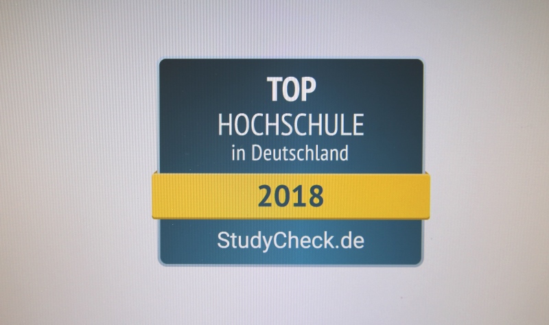 Die EvH RWL ist Top-Hochschule 2018.