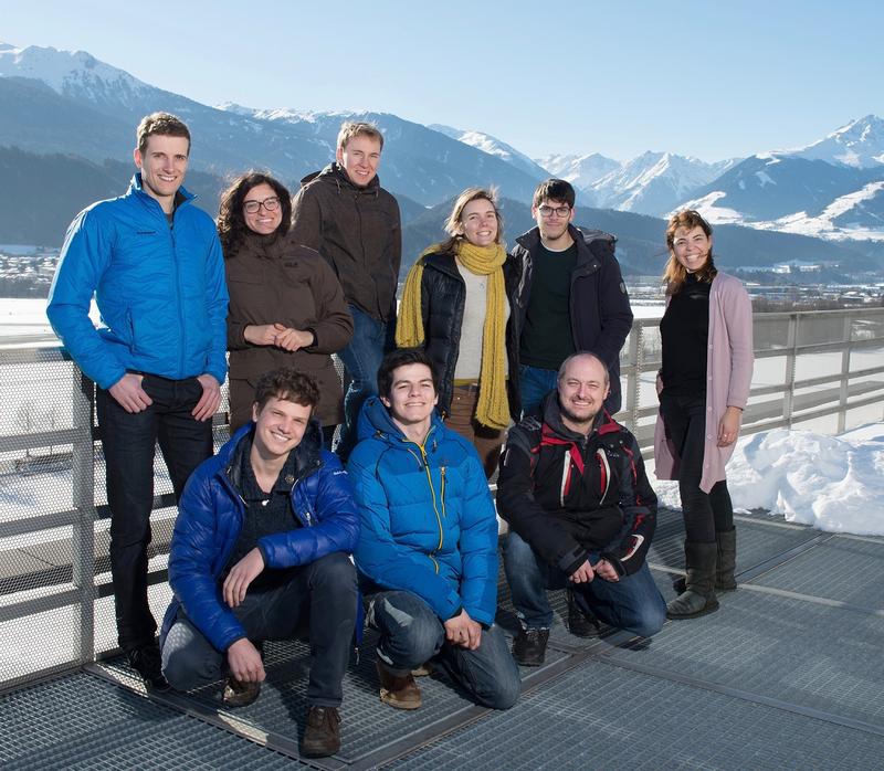 Das Innsbrucker Team rund um Francesca Ferlaino (rechts) 