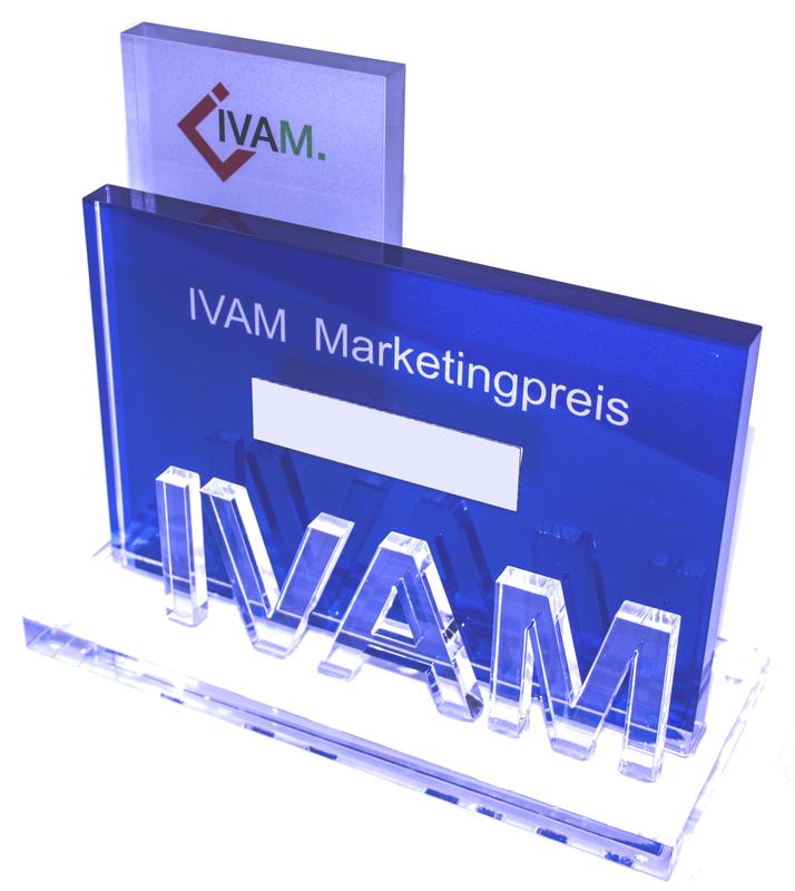 IVAM Marketing Prize for creative concepts and innovative ideas in the area of technology marketing