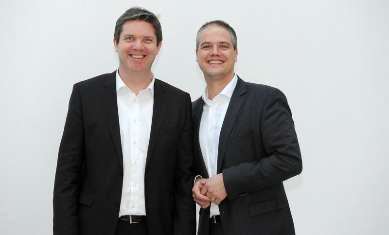 Dr. Axel Kölle (r.) und Dr. Christian Geßner