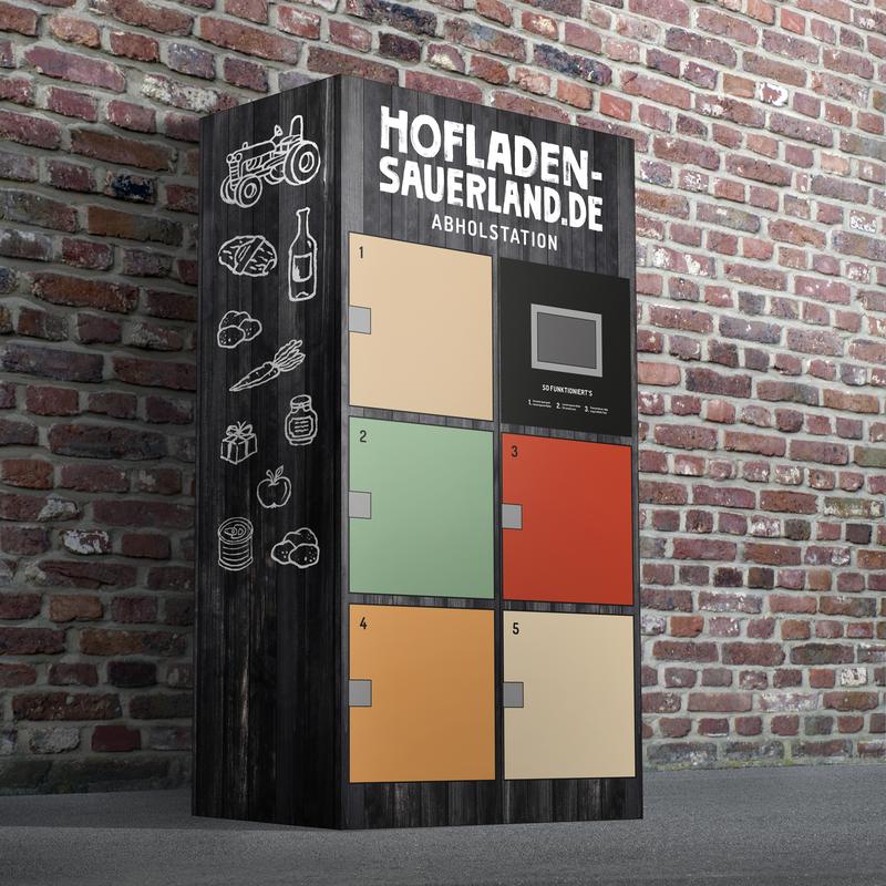 So könnten die Abholboxen des Hofladens Sauerland zukünftig aussehen. 