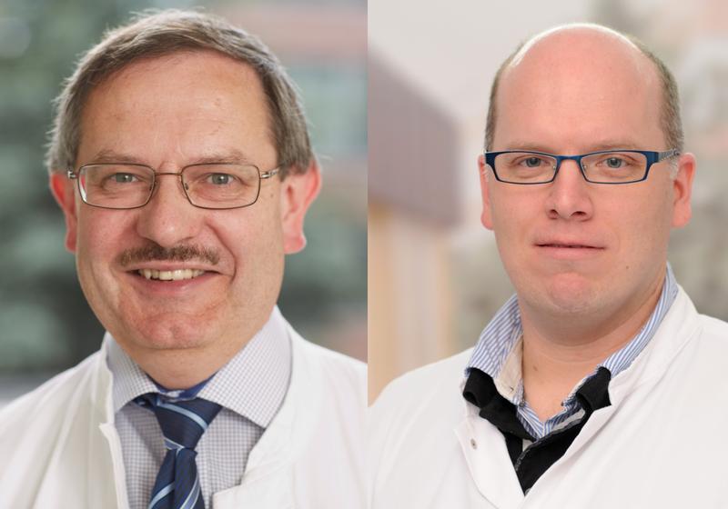 Prof. Dr. Martin Tegenthoff (links) und Dr. Philipp Stude