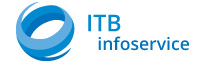 Logo des ITB infoservice. Das Logo kann für Zwecke der Verlinkung auf ITB-Ausgaben frei verwendet werden