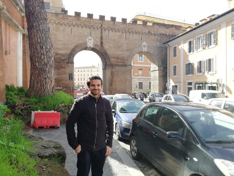 Ibrahim Ahmed Malik joined the Vatican's first hackathon