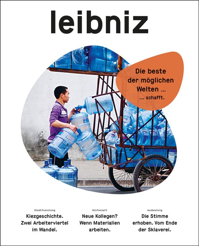 Titelblatt leibniz 1/2018 "Arbeit"