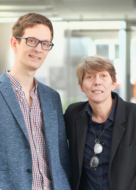 Christian Sievers und Prof. Sophie Maintigneux