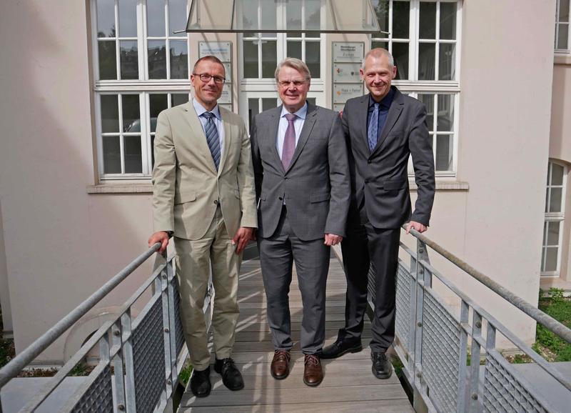 Staatssekretär Dr. Heinrich Bottermann zu Besuch am Wuppertal Institut