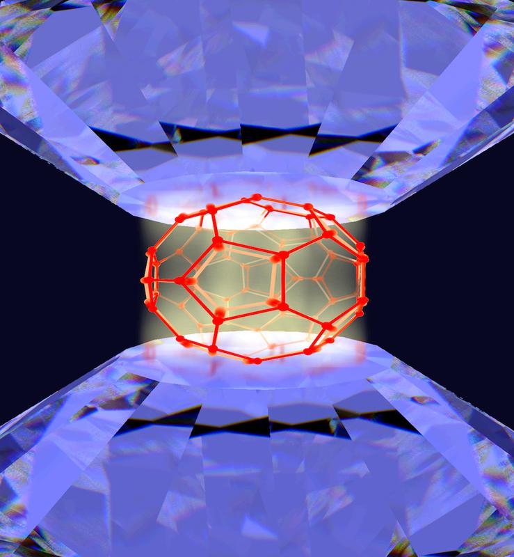 Light-induced superconductivity in K3C60 was investigated at high pressure in a Diamond Anvil Cell.