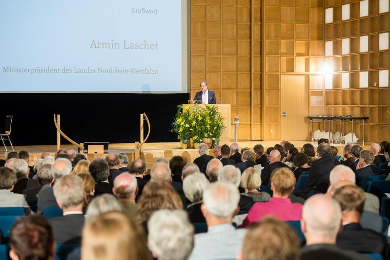 Der NRW-Ministerpräsident Armin Laschet zu Gast auf der Jahresfeier der Nordrhein-Westfälischen Akademie der Wissenschaften und der Künste