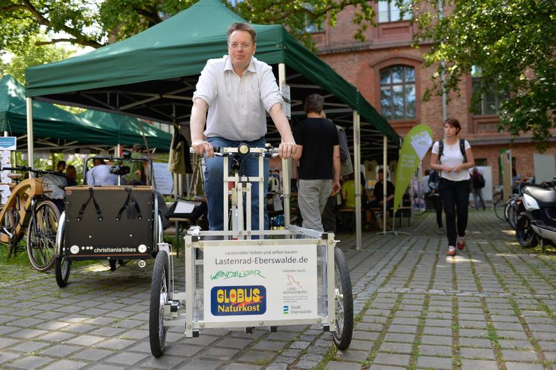 Lastenfahrräder des Hebewerk e. V.  Lastenfahrräder können einen wichtigen Beitrag zu nachhaltiger Mobilität im urbanen Raum leisten.