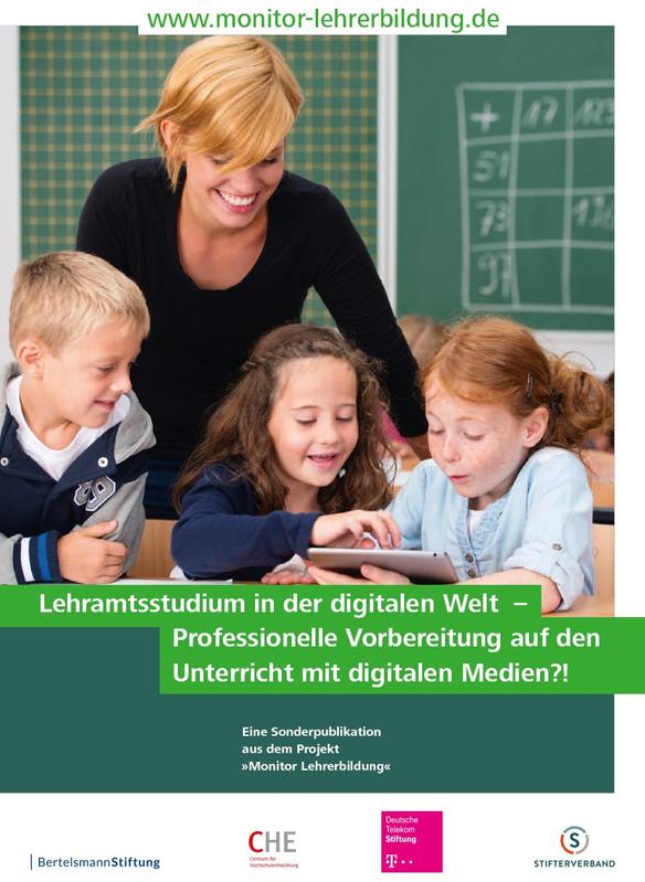 Cover der Publikation "Lehramtsstudium in der digitalen Welt" 