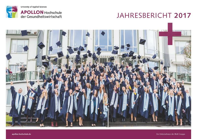 Druckfrisch: der Jahresbericht der APOLLON Hochschule 