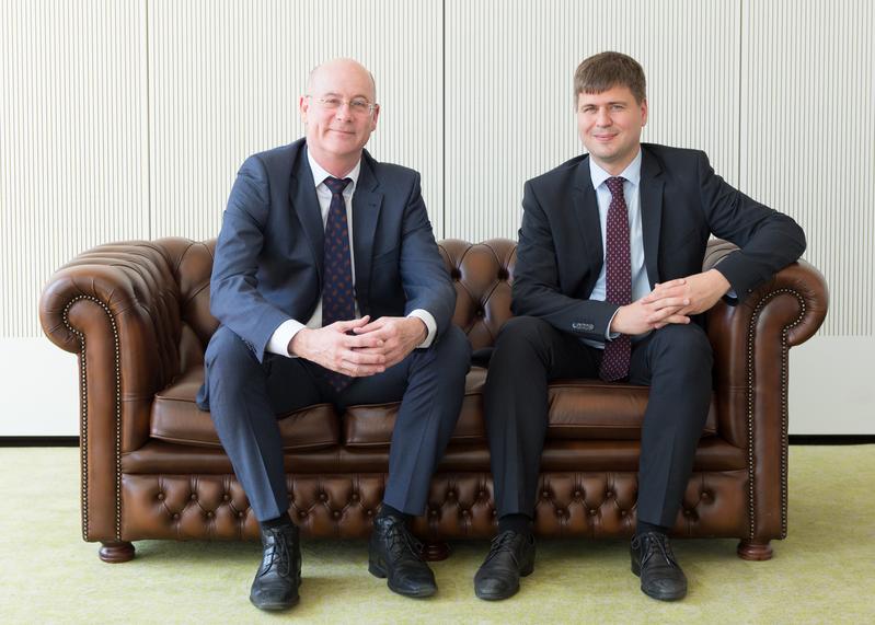 Frank N. Pieke (links) und Mikko Huotari neue Geschäftsführer des Mercator Institute for China Studies