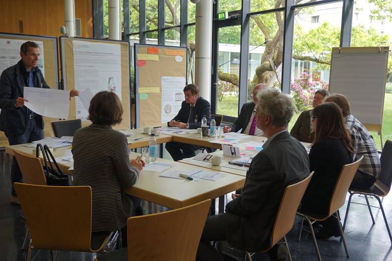 Arbeitsgruppe im Workshop