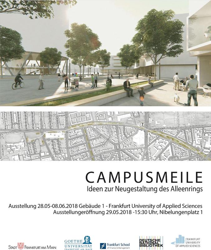 Ausstellungsplakat Campusmeile