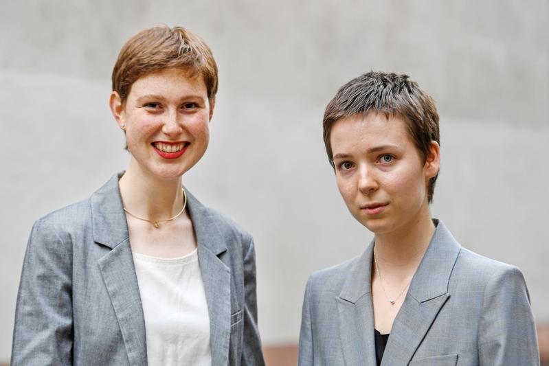 Felisa Mesuere und Roosje van der Kamp (von links).