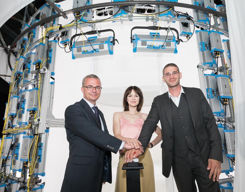 Albrecht Gerber, Emilia Schüle, Sven Bliedung (from left to right)