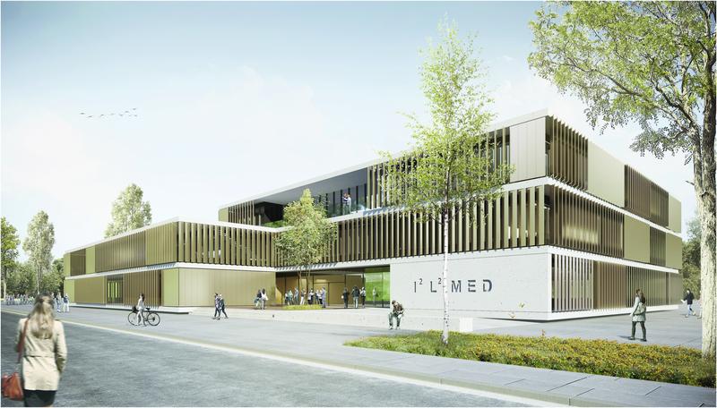 Neues Lehr- und Lernzentrum auf dem Gelände der Uniklinik Düsseldorf verbessert Medizinerausbildung: Entwurf der „ATELIER 30 Architekten“ aus Kassel gewinnt Architekturwettbewerb.