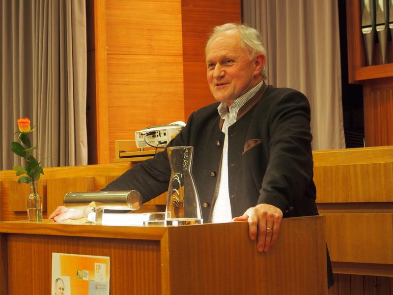 Josef Kraus, Preisträger des Deutschen Sprachpreises 2018 der Henning-Kaufmann-Stiftung zur Pflege der Reinheit der deutschen Sprache