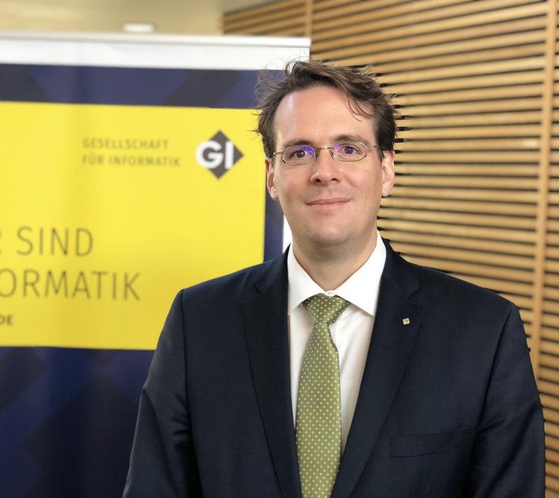 Alexander von Gernler, Vizepräsident der Gesellschaft für Informatik e.V.