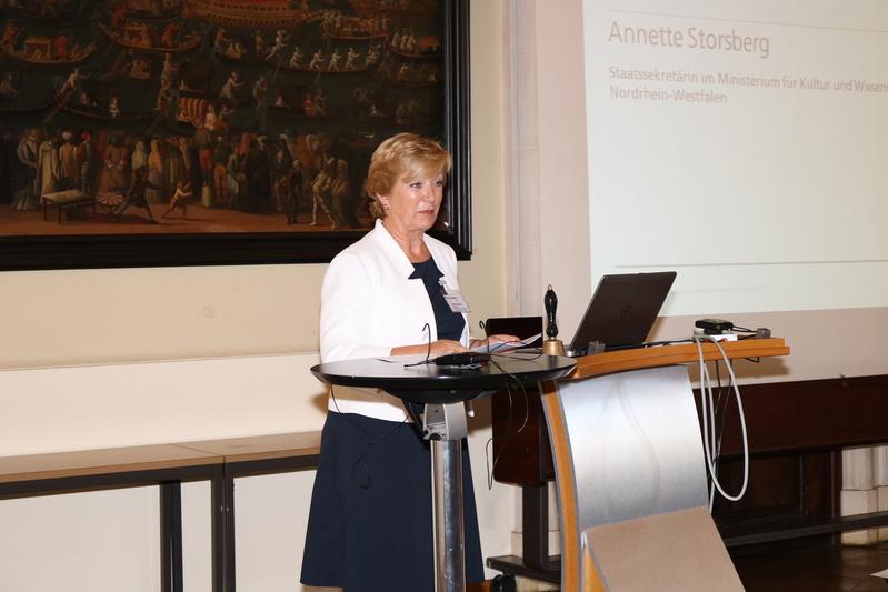 Annette Storsberg, Staatssekretärin im Ministerium für Kultur und Wissenschaft des Landes Nordrhein-Westfalen.