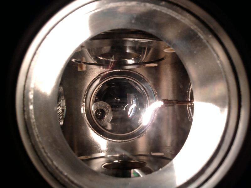 Inner part of the gas-filled optical cell for laser spectroscopy of nobelium isotopes.