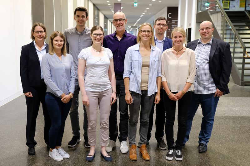 Projektleiterin Prof. Dr. Änne-Dörthe Latteck, Lisa Heitland, Niklas Nutsch, Annika Maaß, Matthias Voss, Cornelia Geukes, Stephan Napolny, Leonie Franziska Jabs und Projektleiter Christian Grebe