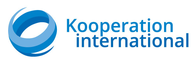 Logo der Intitiative Kooperation international. Das Logo kann für Zwecke der Verlinkung auf www.kooperation-international.de frei verwendet werden.