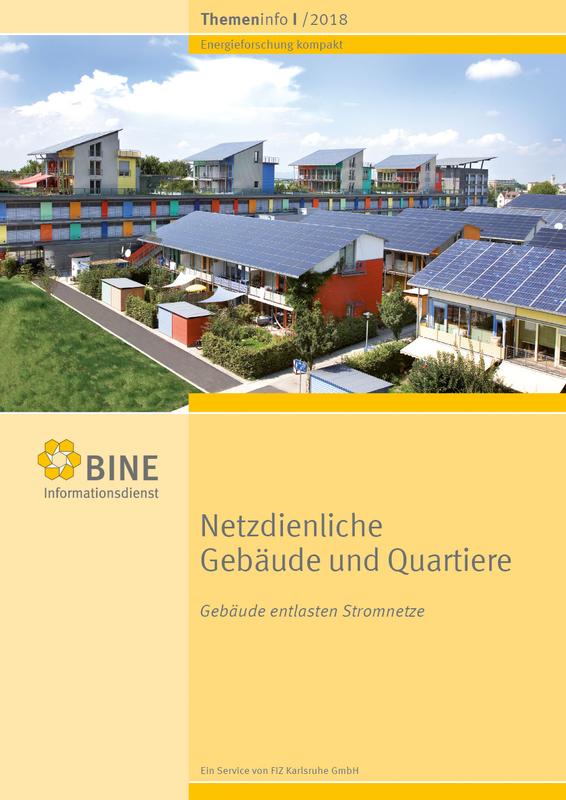 Das BINE-Themeninfo „Netzdienliche Gebäude und Quartiere“