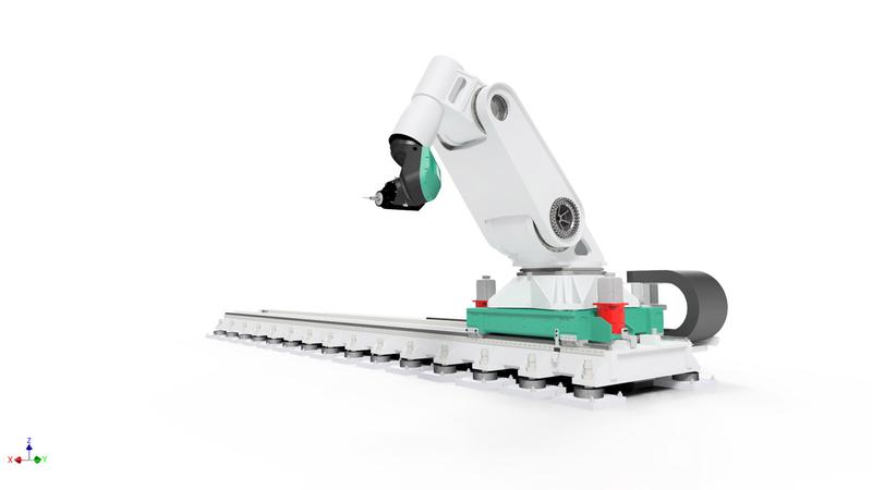 Bearbeitungsroboter Flexmatik.