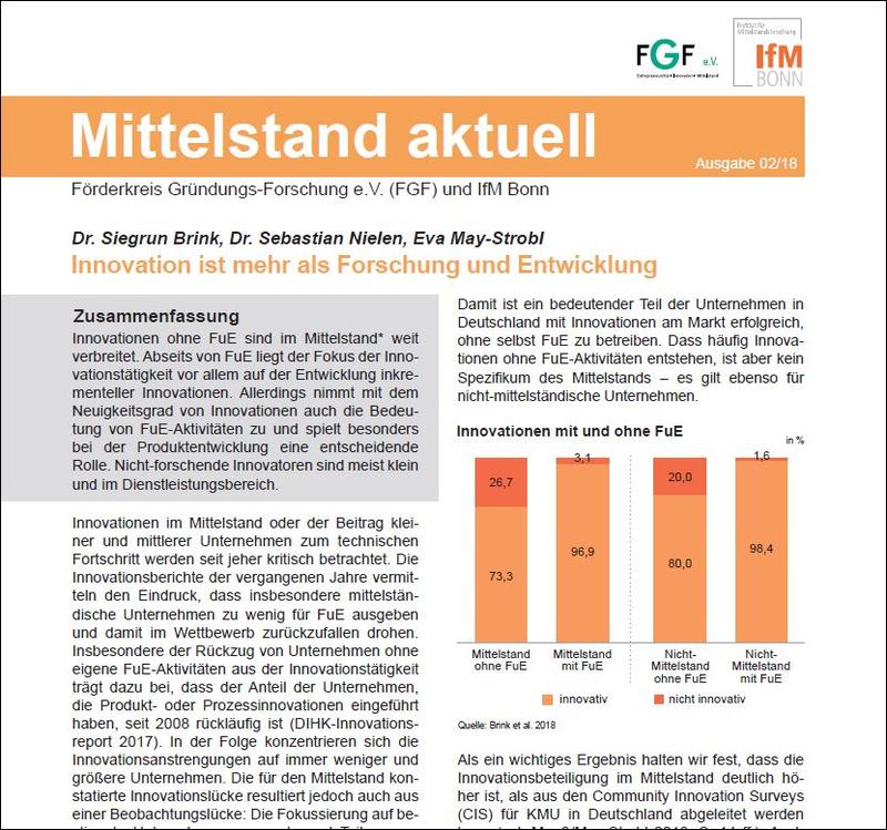 Policy Brief "Mittelstand aktuell"