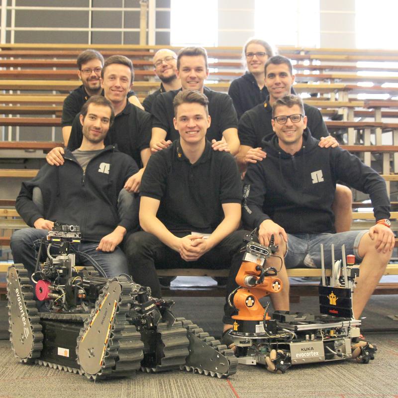 Das Team Autonohm bei den RoboCup Weltmeisterschaften in Montreal 