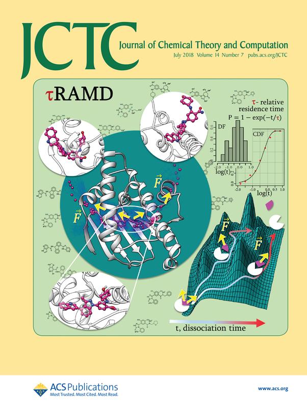 Cover image: The TauRAMD method is based on the Random Acceleration Molecular Dynamics technique and designed for computation of the relative residence times, tau, of drug-like compounds. 
