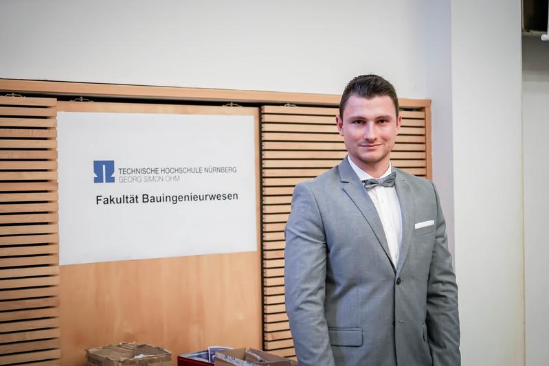 Stefan Zerner, Student der TH Nürnberg im dualen Studium