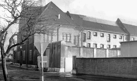 Gebäude des „Geschlossenen Jugendwerkhofs Torgau“ , um 1978