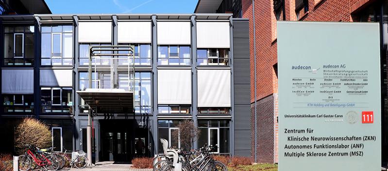 Das Multiple Sklerose Zentrum Neurowissenschaften am Universitätsklinikum Carl Gustav Carus.