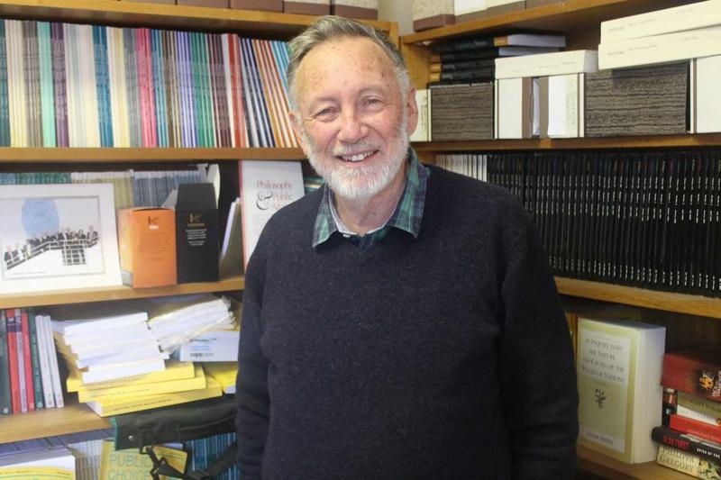 Professor Dr. h. c. Geoffrey Brennan, awardee of the 2018 Gutenberg Teaching Award