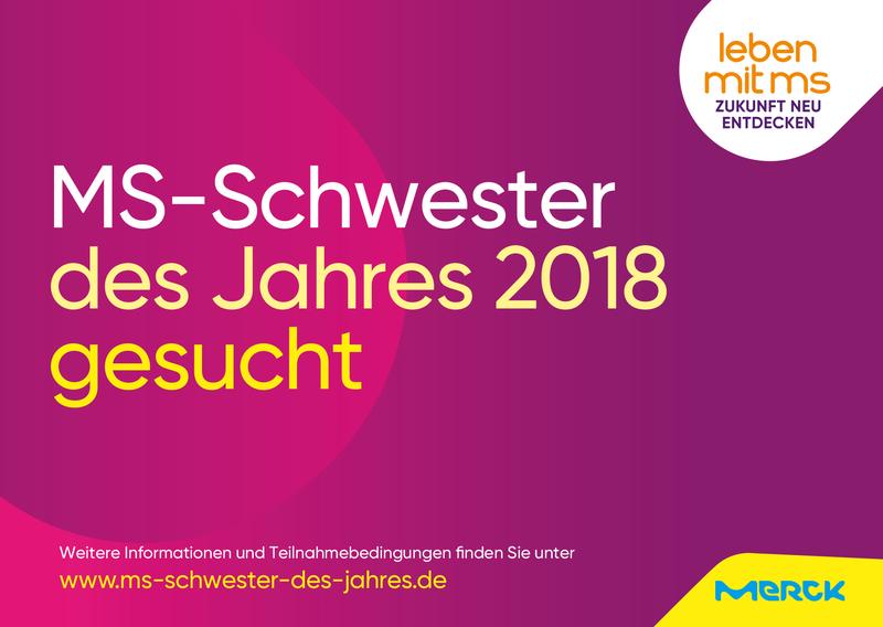 Merck startet Wahl zur „MS-Schwester des Jahres“