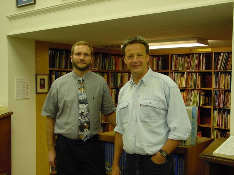 Prof. Dr. Greg Newby und Prof. Dr. Rolf Däßler