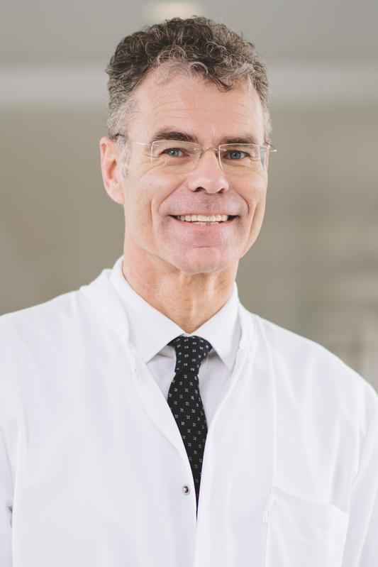 PD Dr. Harald Rittger, Chefarzt der Klinik für Herz- und Lungenerkrankungen am Klinikum Fürth