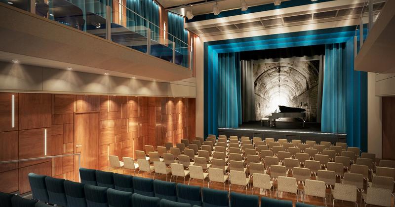 To meet the full range of sound requirements posed by different types of live performances, “Theater Schaubühne”, the multifunctional entertainment room, now features Spatial Sound Wave. 
